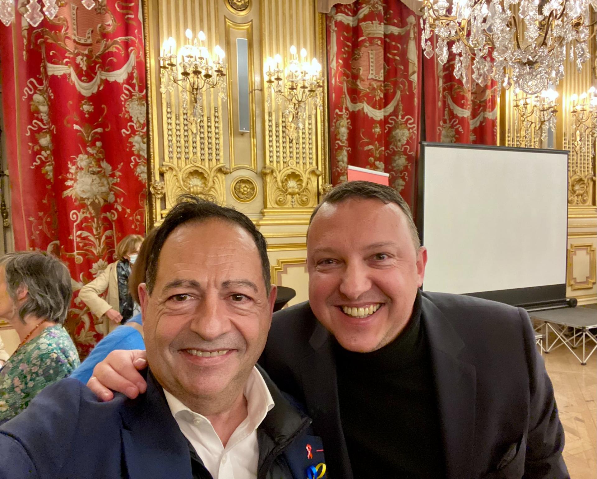 Yann botrel avec jean luc romero a lyon